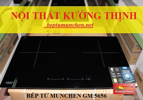 2 công nghệ mới nhất trên bếp từ Munchen GM 5656