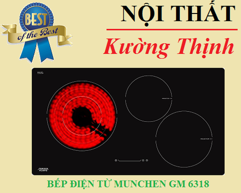 Đại lý bán bếp điện từ Munchen GM 6318 chính hãng