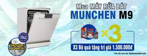 Báo giá máy rửa bát munchen hiện đại