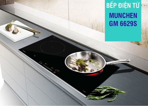 Bếp điện từ Munchen GM 6629S thiết kế hoàn hảo đến từng chi tiết