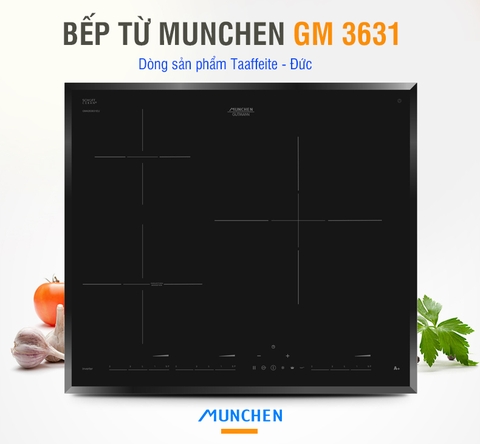 Chiếc bếp ba từ Munchen GM 3631 ai cũng có thể sử dụng