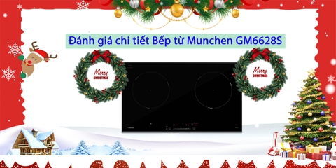 Đánh giá chi tiết Bếp từ Munchen GM6628S: Sản phẩm trên cả tuyệt vời