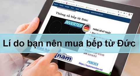 Lý do bạn nên mua bếp từ Đức