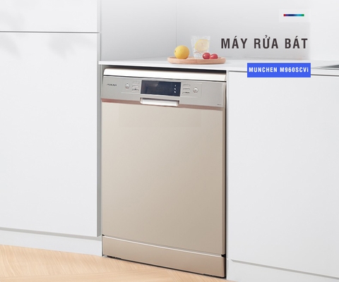 8 Lý do bạn nên mua ngay máy rửa bát Munchen M960SCVi cho gia đình