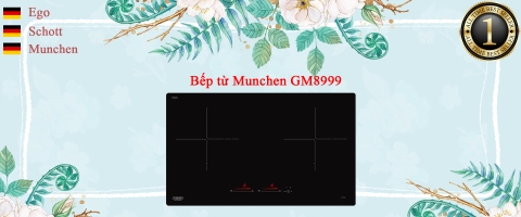 Những cái điểm nhất của Bếp từ Munchen GM 8999