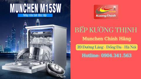 Sắm ngay máy rửa bát Munchen S15SW siêu ưu đãi nào!