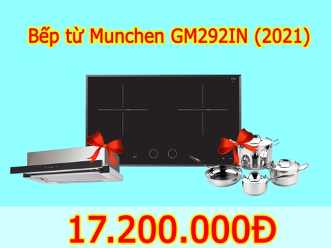 Tầm giá trung thì bếp từ Munchen GM292IN là những lựa chọn đáng giá cho bạn, kèm nhiều ưu đãi hấp dẫn