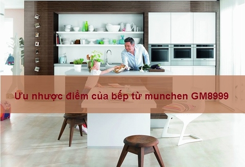 Ưu nhược điểm của bếp từ munchen GM 8999