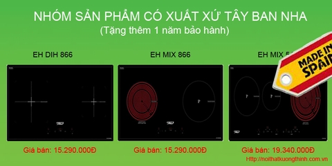 Bếp từ Chefs với 4 dòng sản phẩm đang được yêu thích nhất 