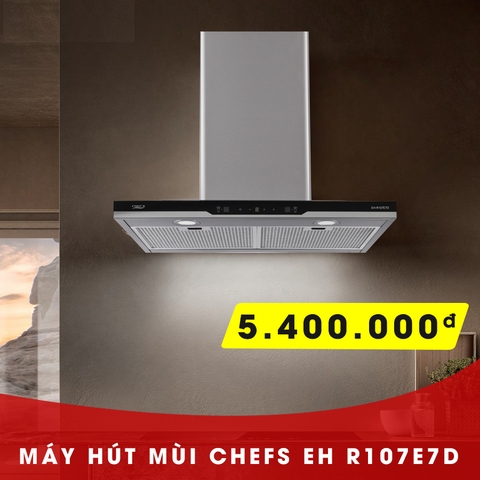 4 thứ tuyệt vời mà máy hút mùi Chefs EH R107E7D mang lại cho gia đình bạn