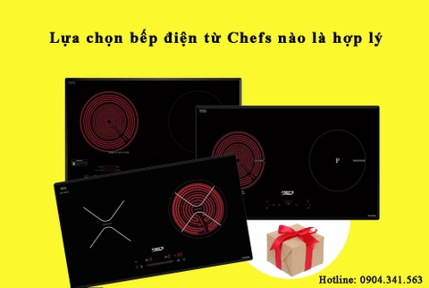 Nếu sử dụng bếp hồng ngoại thì chọn mẫu nào của Chefs?