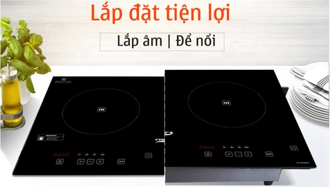 2 chiếc bếp từ Chefs giá rẻ nên mua, nếu muốn để bếp dương