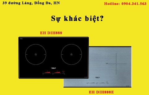 So sánh bếp từ Chefs DIH888 và bếp từ Chefs DIH888E