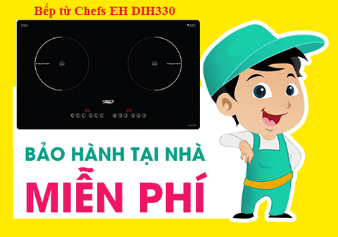 Bếp từ Chefs EH DIH330 có thời gian bảo hành bao lâu