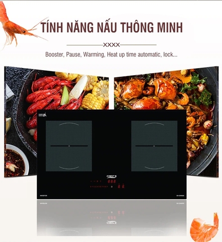 Chức năng mới - đun sôi đều trên bếp Chefs DIH666, tin được không?