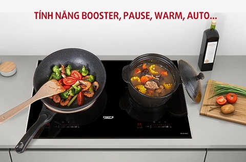 So sánh về chức năng ủ ấm trên bếp từ Chefs