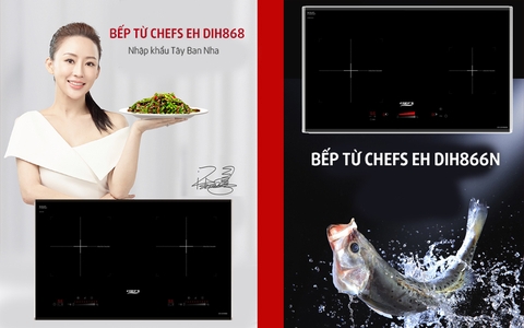 Bằng giá tiền nhau nên chọn mua bếp Chefs EH DIH866N hay DIH868? Hai chiếc bếp 