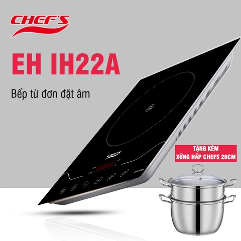 Bếp từ Chefs EH IH22A giá chỉ 1,8 triệu, mua về làm được những gì?