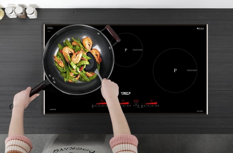 Tất tần tật về chiếc bếp từ 3 vùng nấu Chefs EH IH536