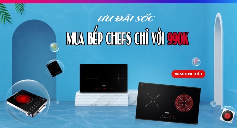 Bếp từ Chefs giá thay đổi thất thường, vì sao vậy?