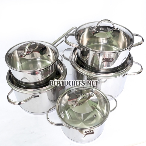 Tin Tức: Chefs vừa ra mắt bộ nồi mới - EH CW5304 vung kính