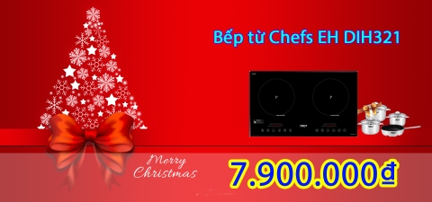 Chỉ cần bỏ 7tr9 đã có ngay chiếc Bếp từ Chefs EH DIH321 hiện đại