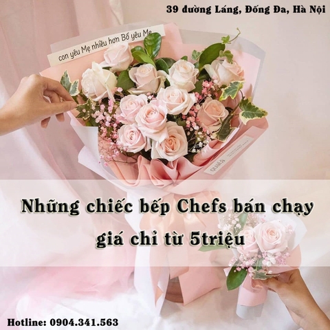 Những chiếc bếp từ Chefs bán chạy trong dịp 20/10, giá chỉ từ 5triệu