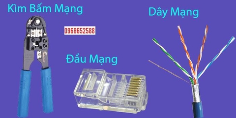 Kìm bấm cáp mạng - Dụng cụ thi công mạng - Kìm bấm cáp