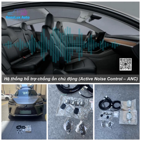 Hệ thống hỗ trợ chống ồn chủ động (ANC) Lexus