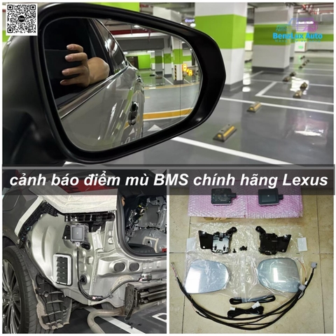 Nâng cấp Hệ thống cảnh báo điểm mù BSM Lexus