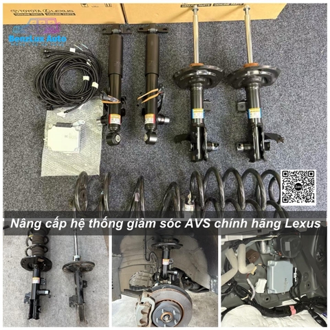 Nâng cấp Hệ thống treo thích ứng (AVS) xe LEXUS