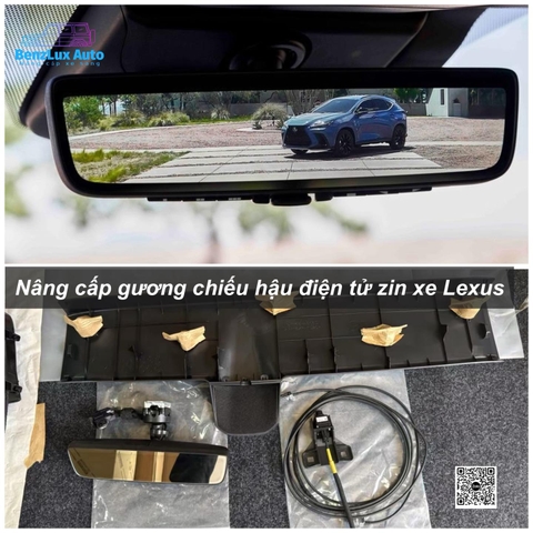 Nâng cấp gương chiếu hậu điện tử chính hãng Lexus