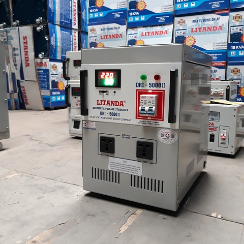 5kva Stabilizer K Input 150V-250V, Output 220V/ 110V 5000VA 5000W