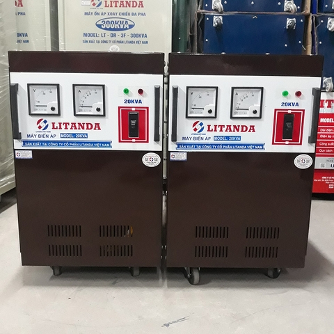 Biến áp 110V ra 220V 20KVA 20KW Litanda