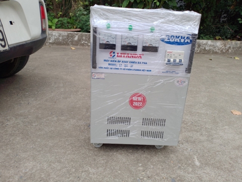 Biến Áp 20KVA 3 Pha Litanda 380V/460V/440V/415V/400V/220V/200V Mới 2023