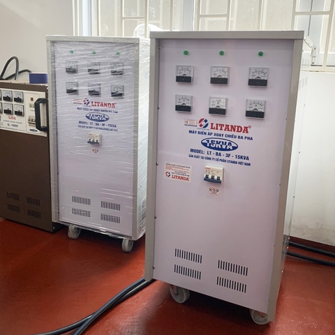 Biến Áp 3 Pha 15KVA Litanda 15KW Đổi Nguồn 380V 220V 200V Nhật Hàn