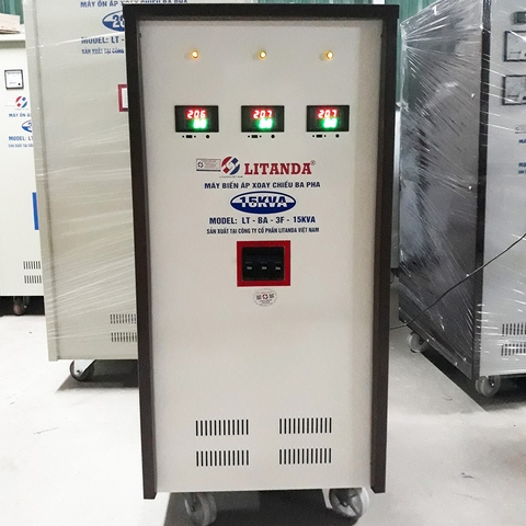 Biến Áp 3 Pha 380V 220V 15KVA Litanda Dây Đồng Chính Hãng Giá Siêu Rẻ