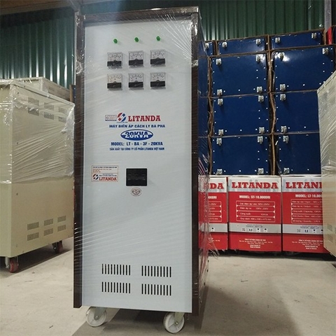 Biến Áp Cách Ly 20KVA 3 Pha Lioa Litanda Chính Hãng Dây Đồng Giá Tốt