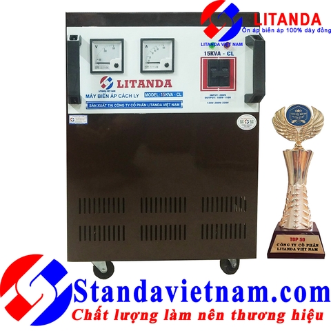 Bán Biến Áp Cách Ly 15KVA 1 Pha, Biến Áp Cách Ly Litanda Giá Tại Kho