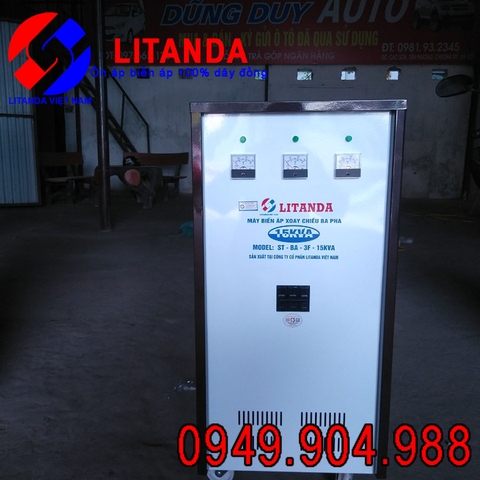 Giao Biến Áp Litanda 15KVA 380V 220V 200V Anh Hòa Chợ Cống Trúc Sơn Hà Nội