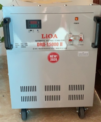 Giá Ổn Áp Lioa Litanda 15KVA Dây Đồng 100% Thế Hệ Mới 2023