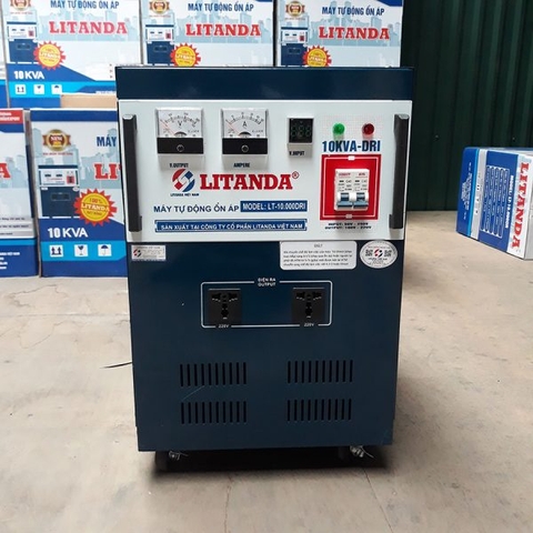 Giá Ổn Áp Standard 10KVA 10KW Dải 50V~250V Dây Đồng 100% Giá Tốt