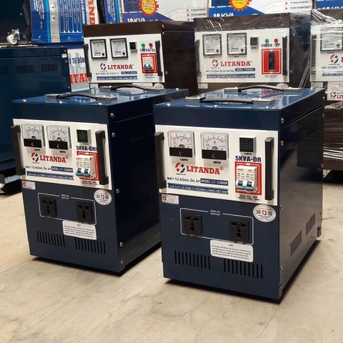 Máy Biến Áp 5KVA 5KW 1 Pha 220V Ra 200V 120V 110V 100V Litanda