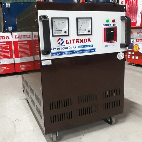 Ổn áp Standa 50KVA DR (90V-250V) Chính Hãng Đổi Tên Litanda 50KVA-DR