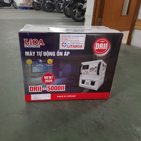 Lioa 5KVA Dải 50V-250V 1 Pha Ổn Áp DRII-5000 II Chính Hãng Giá Gốc