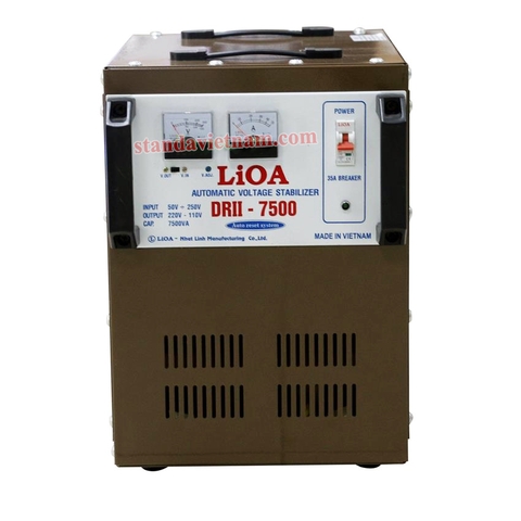 Ổn áp Lioa DRII-7500