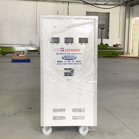 Máy Biến Áp 20KVA LiTanda 20KW 380V/220V Tự Ngẫu Dây Đồng Chính Hãng