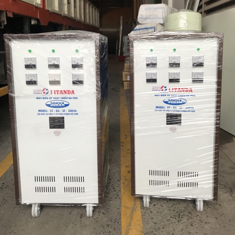 Máy biến áp 30KVA 3 pha 380V/ 220V Litanda Giao Cty Cơ Điện Bách Khoa