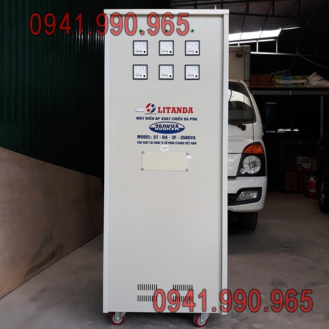 Máy Biến Áp 350KVA 3 Pha Litanda Dây Đồng 100% Nhập Khẩu Giá Tại Kho