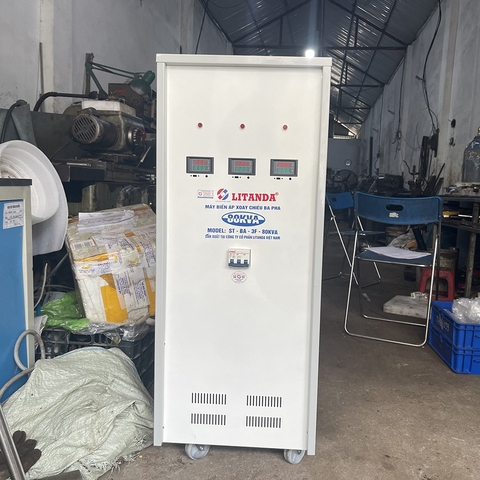 Máy biến áp 80KVA 3 Pha Litanda NEW 2020 Dây Đồng Giá Bao Nhiêu Tiền?